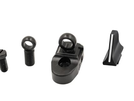XS Sights Henry Ghost Ring Sight Set .357 Magnum Dovetail - Black Steel