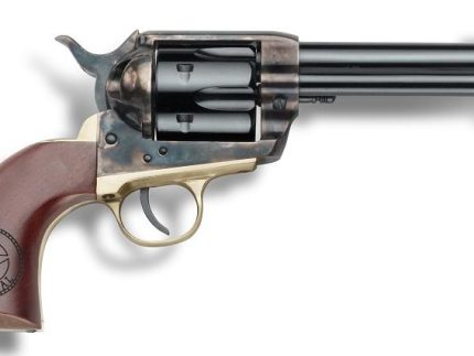Pietta 1873 US Marshall Handgun .357 Mag 6rd Capacity 4.75" Barrel Engraved Walnut Grips