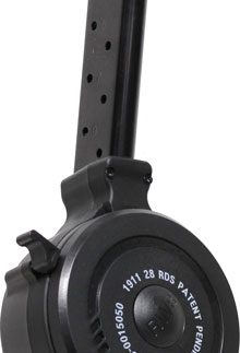 IVER JOHNSON MAGAZINE 1911 FS - 45ACP 28RD DRUM BLACK