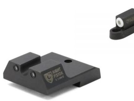 Night Fision Perfect Dot NS Set with Yellow Front + White U Rear for S&W M&P Shield