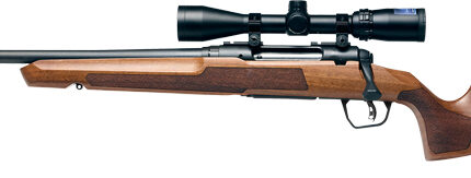 SAVAGE AXIS 2 XP 243 22" LH - W/3-9X40 MATTE/HARDWOOD