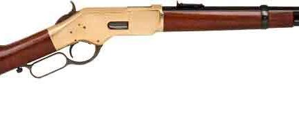 CIMARRON 1866 YELLOWBOY 45LC 19" W/ SADDLE RING BRS RECVR  BLUED BBL