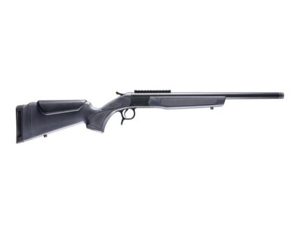 CVA Scout Single Shot Rifle .300 Blackout 16.5" Threaded Blued Barrel Grey Stock 0 MOA Pic Rail