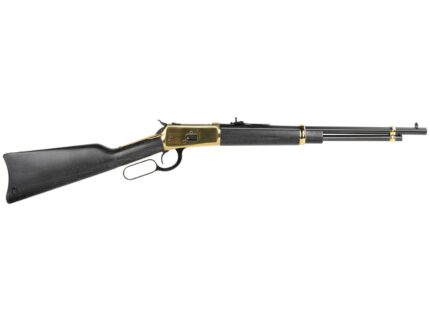 Heritage 92 Lever Action Rifle .45 Colt 8rd Capacity 18" PVD Gold Barrel Wood Stock