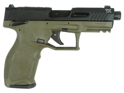 Taurus 2TX22TORO Handgun .22 LR 16(1)&22(1)rd Magazines 4.6" Threaded Barrel Black Slide/ODG Frame
