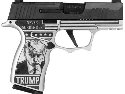 Sig Sauer P365 Shark Tooth "Trump" Grip Optic Ready Handgun 9mm Luger 12rd Magazines(2) 3.1" Barrel X-RAY 3 Sights