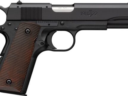 BROWNING 1911-22 A1 POLY 22LR - FS 4.25" BLACK/BROWN GRIPS