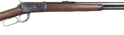 CIMARRON 1892 45LC 24" OCT. - CASE COLORED/BLUED WALNUT