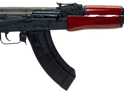 Century Arms Romanian Draco Stamped AK-47 Pistol - Black | 7.62x39 | 12.25" Barrel | Red Wood Handguard