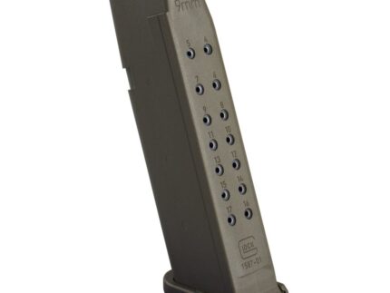 GLOCK MAGAZINE G17 9MM 17RD ODG PKG