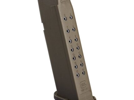 GLOCK MAGAZINE G17 9MM 17RD FDE PKG