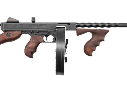 THOMPS 1927A-1C LIGHT WEIGHT DELUXE 45ACP RFL WALNUT GRAIN POLYMER 100 RD DRUM/20RD STICK