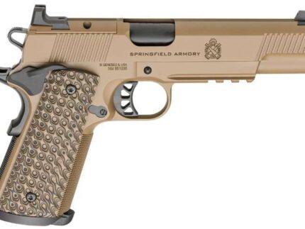 SPRINGFIELD ARMORY 1911 TRP AOS 9MM PISTOL 5" COYOTE CARRY CUT, RAIL 3-9RD MAGS
