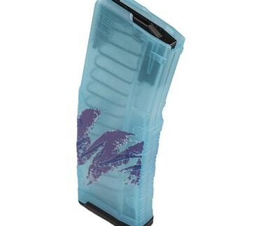 Amend2 AR-15 Mod C Teal Printed Jazz Rifle Magazine 5.56mm/.223 Rem 30/rd