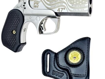 Bond Arms DT47 Limited Edition "Trump" Handgun .45 Colt/410ga 2rd Capacity 4.25" Engraved Barrel Satin Finish w/Holster