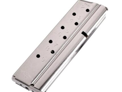 Chip McCormick Custom Match Grade Full Size 1911 Handgun Magazine Stainless Steel 9mm Luger 9/rd