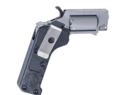 Switch Gun Stainless Steel with Belt Clip Handgun .22 WMR 5rd Capacity .75" Barrel Polymer Grip Belt Clip