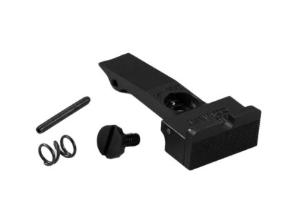 Wilson Combat Rear Sight for Colt 2020 Python/Anaconda Adjustable Serrated Blade Black