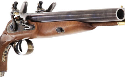 PEDERSOLI HOWDAH HUNTER FLINT - LOCK 20GA 11.25" 3" WOOD/CC
