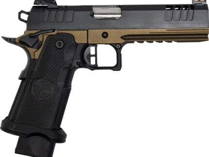 GLFA 1911DS SYNERGY 9MM 5" 20 - SHOT BLACK SLIDE BRONZE FRAME