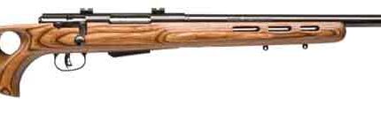 SAVAGE 25LW VARMINTER-T 22HORN - 24" ACU-TGR BLU/BRN LAM T-HOLE