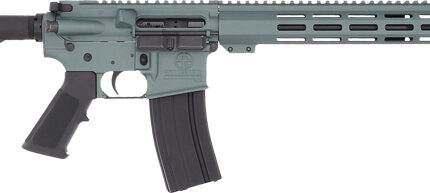 GLFA AR15 RIFLE 223 WYLDE - 16" NIT BBL CHARCOAL GREEN