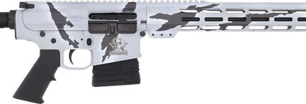 GLFA AR10 RIFLE 308 WIN 18" - NIT BBL 10RD PURSUIT SNOW CAMO