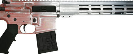 GLFA AR15 BATTLEWORN 223 WYLDE - 16" NIT BBL FREEDOM RWB