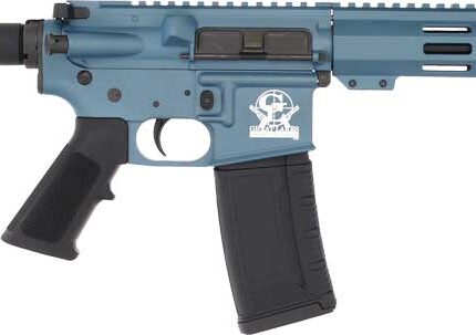 GLFA AR15 PISTOL 223 WYLDE - 7.5" NITRIDE BARREL BLUE