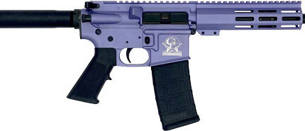 GLFA AR15 PISTOL 223 WYLDE - 7.5" NITRIDE BBL WILD ORCHID