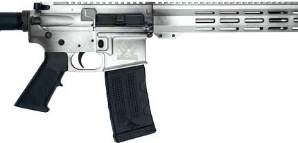 GLFA AR15 BATTLEWORN 223 WYLDE - 16" S/S BBL ALUMINUM FINISH
