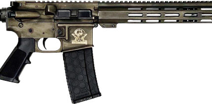GLFA AR15 BATTLEWORN 223 WYLDE - 16" S/S BBL BRONZE