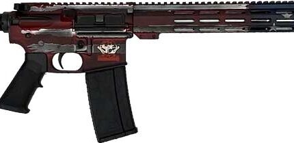 GLFA AR15 BATTLEWORN 223 WYLDE - 16" S/S BBL AMERICAN FLAG