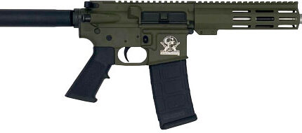 GLFA AR15 PISTOL 223 WYLDE - 7.5" STAINLESS BBL OD GREEN