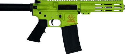 GLFA AR15 PISTOL 223 WYLDE - 7.5" S/S BBL ZOMBIE SPLATTER