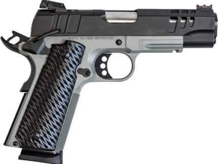 GLFA 1911 PISTOL 45ACP 4.25" - BLACK SLIDE BULL SHARK FRAME