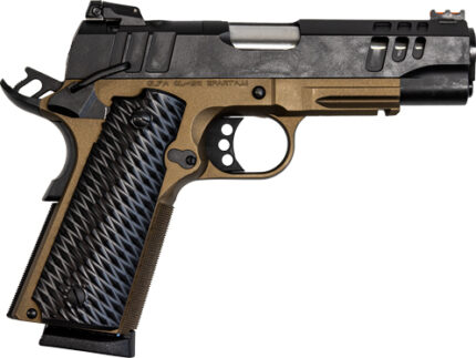 GLFA 1911 PISTOL 9MM 4.25" FS - BLACK SLIDE BRONZE FRAME