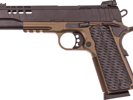 GLFA 1911 PISTOL 9MM 5" FS - BLACK SLIDE BRONZE FRAME