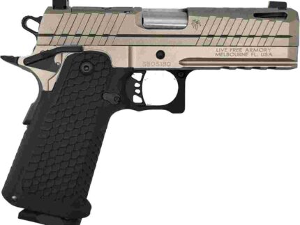 LFA Apollo 11 Compact Pistol - 9mm | Platinum Silver | 4.15" | 1x17rd Mag
