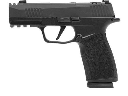SIG SAUER OFF DUTY P365 MACRO COMP 9MM PISTOL 3.1" BLACK 3-17RD MAGS LE ONLY
