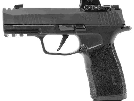SIG SAUER OFF DUTY P365 MACRO COMP RXX 9MM PISTOL 3.1" BLACK 3-17RD MAGS LE ONLY