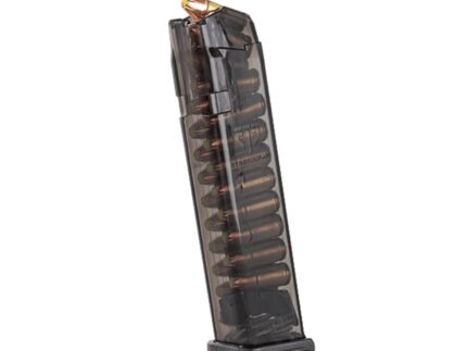 Elite Tactical Systems Carbon Smoke Glock 17 Handgun Magazine 9mm Luger 22/rd