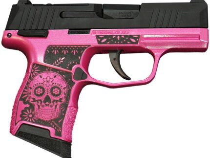 Sig Sauer P365-380-BSS-MS Exclusive "Sugar Skull" Pink Medusa Handgun .380 10rd Magazines (2) 3.1" Barrel
