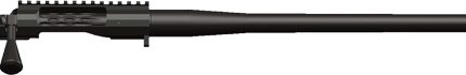 FAXON FX7 BARRELED ACTION 8.6 - BLK 16" MED SPORTER MATTE DLC