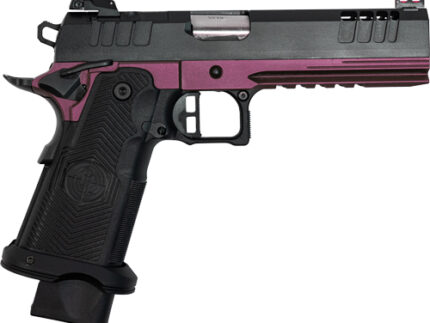 GLFA 1911DS SYNERGY 9MM 5" 20 - SHOT BLACK SLIDE CHERRY FRAME