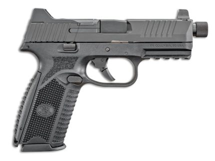 FN 509 Tactical Handgun 9mm Luger 10rd Magazines (2) 4.5" Threaded Barrel Black NMS