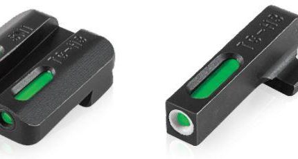 Truglo TFX Tritium/Fiber-Optic Day/Night Sight - Ruger American Set