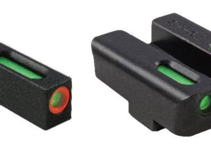 Truglo TFX Pro Tritium/Fiber-Optic Day/Night Sight - Ruger American 9mm & .45 - Orange Outline Front/Rear Green