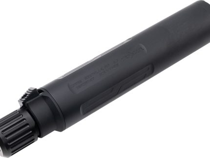 CMMG Defcan 57 Suppressor - Black | 1/2-28