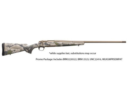 X-BOLT SPEED RIFLE PROMOTION - OVIX CAMO, 6.5 PRC, 24" BBL, 3/RD